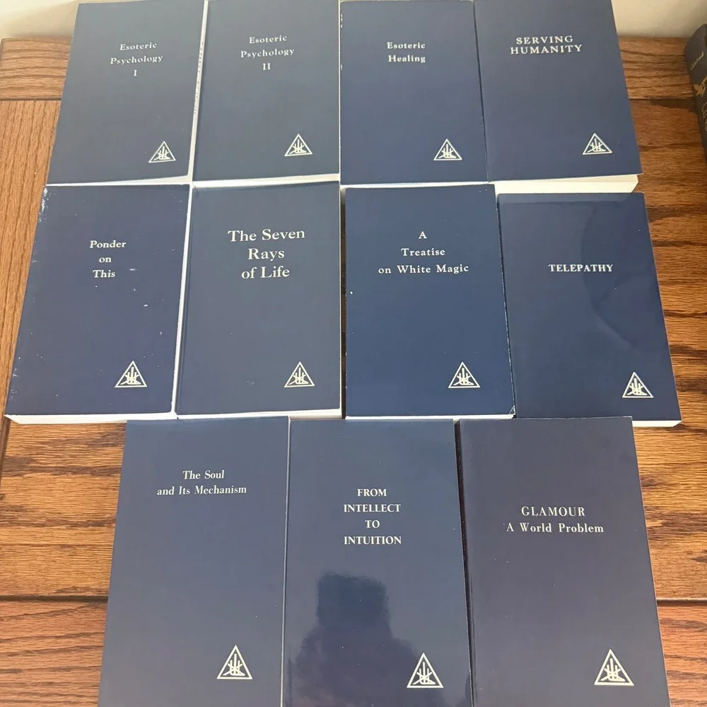 Alice A Bailey 11 Book Lot Lucis Esoteric Occult Theosophy Seven Rays Magic